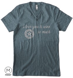 ILY Vneck Slate